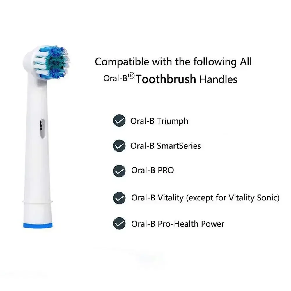 Têtes de brosse à dents électrique Oral-B, 20 pièces de rechange, puissance d'avance/Pro santé