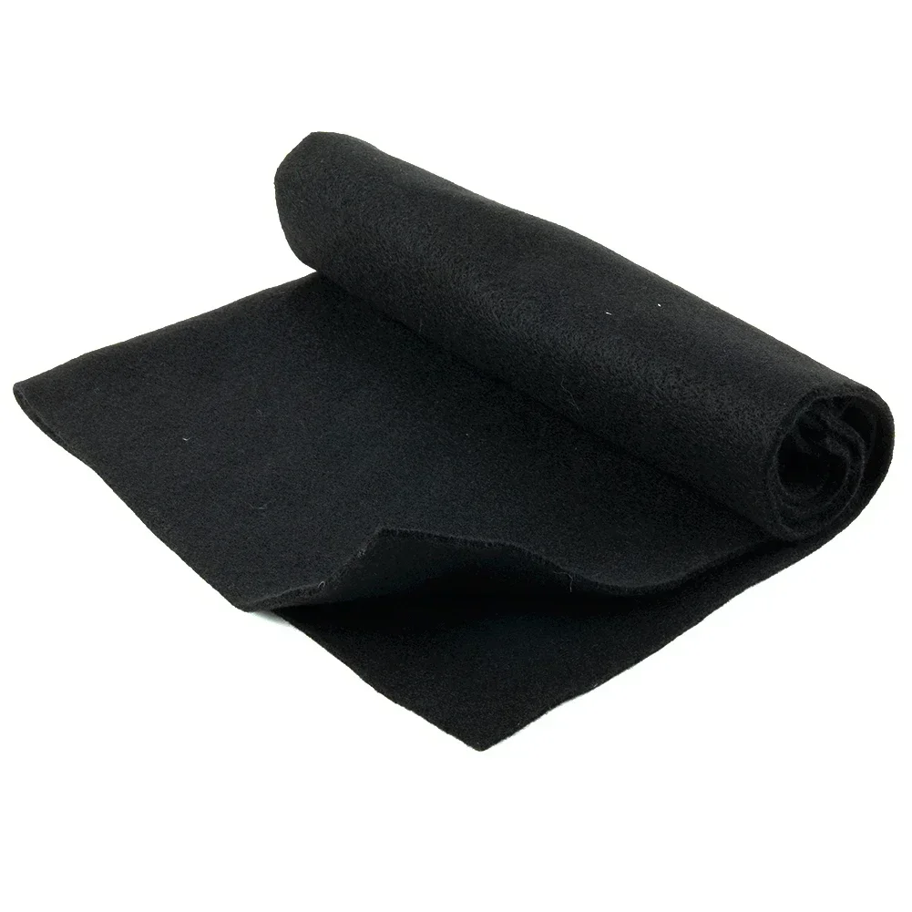 Carbon Fiber Black Welding Protective Blanket Torch Shield Pack Protective Sheet Carbon Fiber High Temp 50x50cm  -Durable