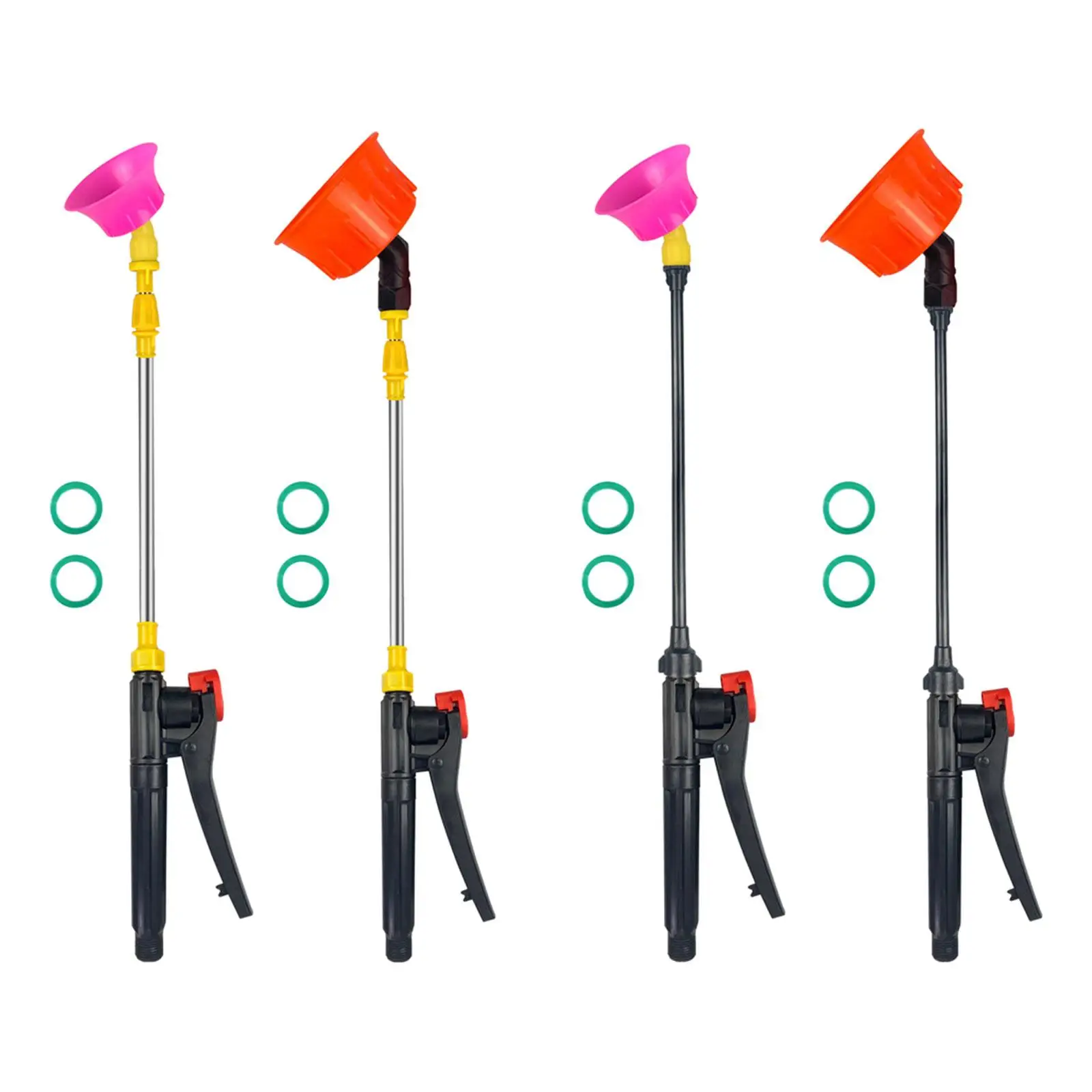 

Water Rod Long Telescopic Tube Ergonomic Handle High Pressure Extension Rod