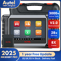 Autel MaxiCOM MK808BT PRO Bi-Directional Diagnostic Tool Supports Active Tests 36+ Services, Service Functions ABS EPB DPF SAS
