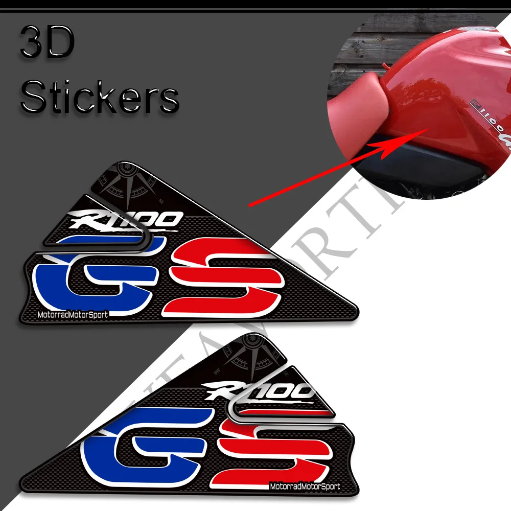 

Motorcycle For BMW 1100GS R 1100 GS R1100 GSA ADV Adventure GSA Protection Tank Pad Grips Gas Fuel Oil Kit Knee Stickers Decals