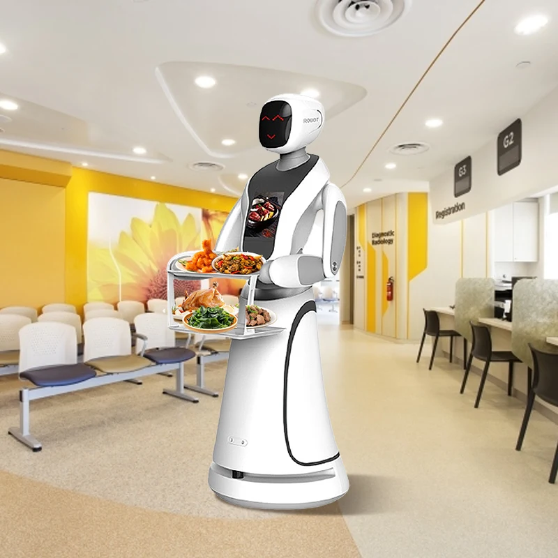 Low Price Guaranteed Quality Popular Intelligent Service Waiter Robot Food Delivery Robot Hochlast lager Aut