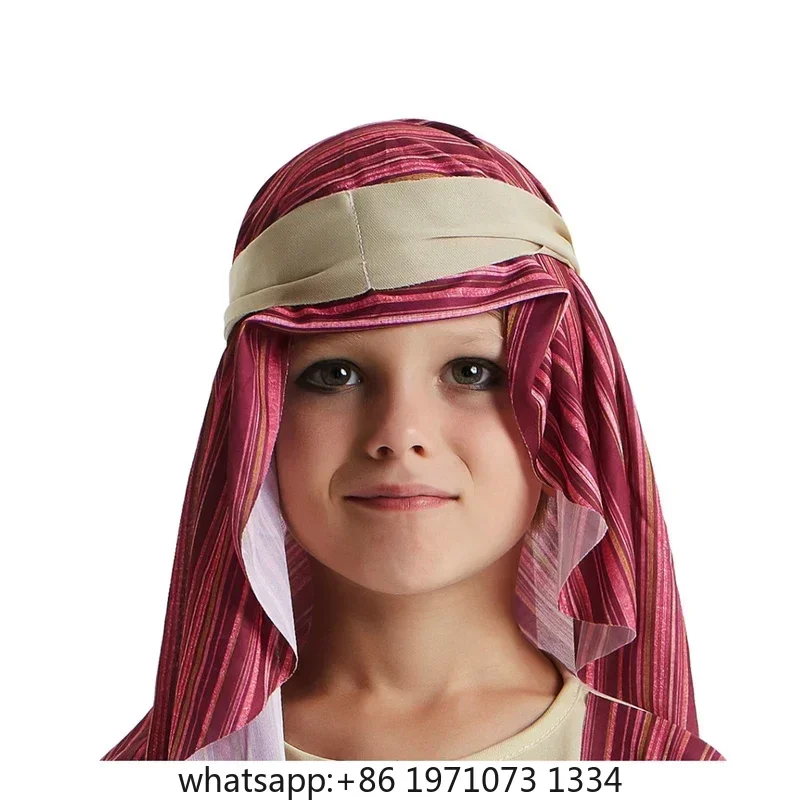 The Middle East Shepherd costume Cosplay Arabian clothing Stage costume Halloween Carnival Purim Party Costume