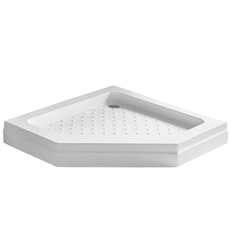 Shower chassis, acrylic shower room bottom basin, stainless steel bracket, L-shaped base