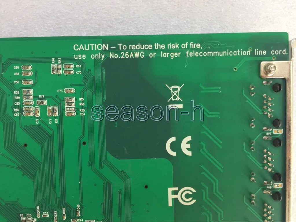 OPENVOX D410E,4PORTE E1/T1/J1 PRI PCIe cartão ASTERISCO、askozia、Elastix