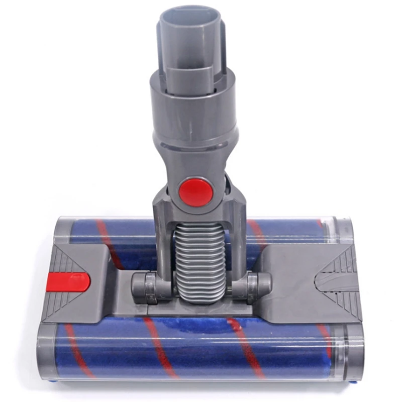 Cepillo eléctrico Universal de doble rodillo para aspiradora, cepillo de piso grande, accesorios para Dyson V7, V8, V10, V11