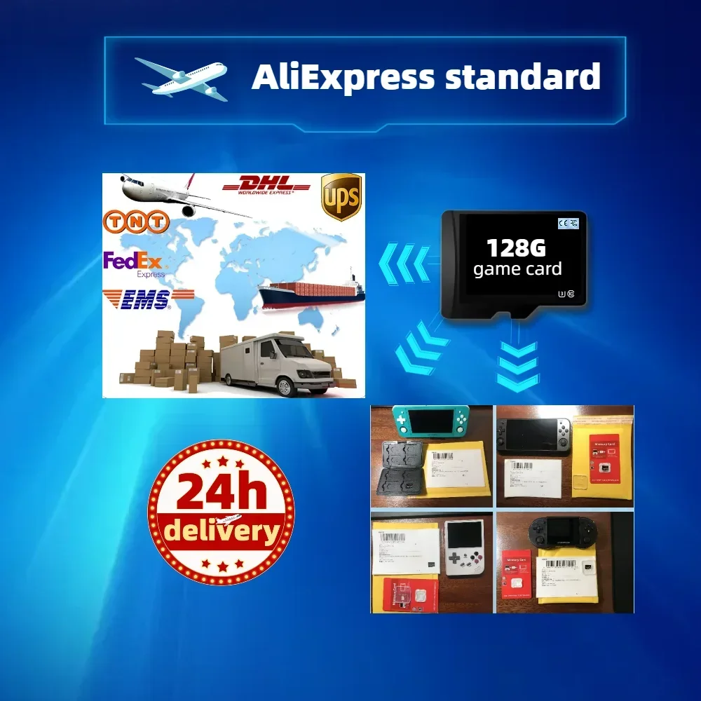 For Retroid Pocket 5 Game Memory TF Card All Emulator Pre-install Retro Games More PS2 PSP Portable Handheld High Speed 512GCard