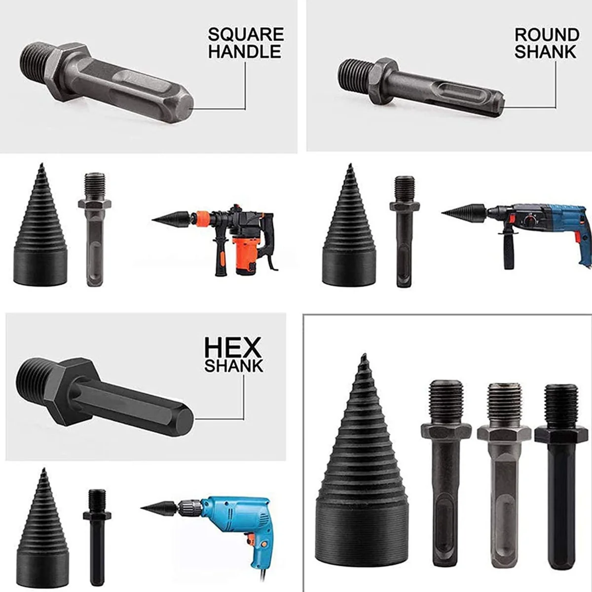 1Set فائقة الصلابة الصلب الخشب الفاصل مثقاب الخشب أداة تسجيل فعالة للفصل السريع من سجلات تصميم فريد سهل ل