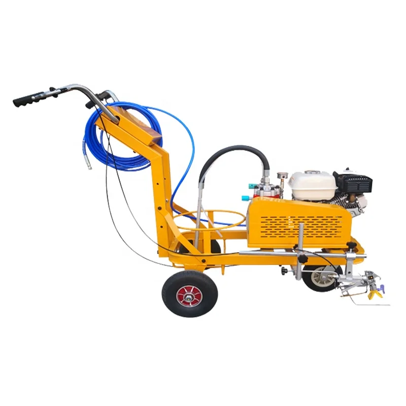 

Hot Selling Paint Sprayer -Gun Trafic Painting Coating Lane Line Striper Cold Plastic Road Marking Machine