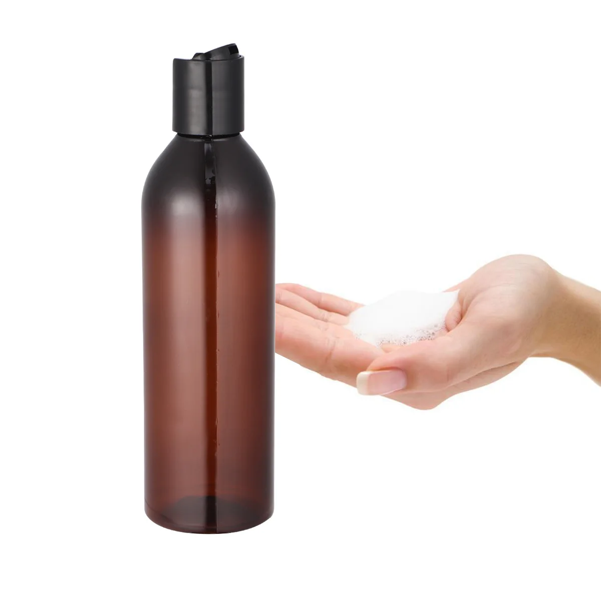 Ensemble de bouteilles de voyage portables de 250Ml, 6 pièces, bouteilles vides réutilisables pour shampoing, Lotion, conteneurs anti-fuite, nettoyage