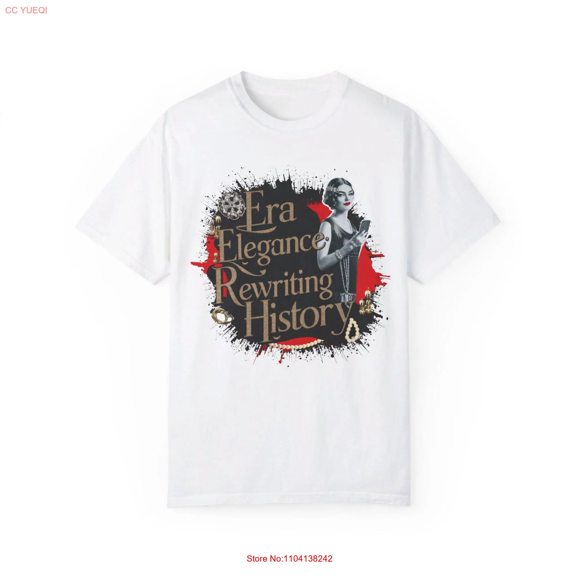 Timeless Chic The 'Rewriting History' Edition T Shirt long or short sleeves