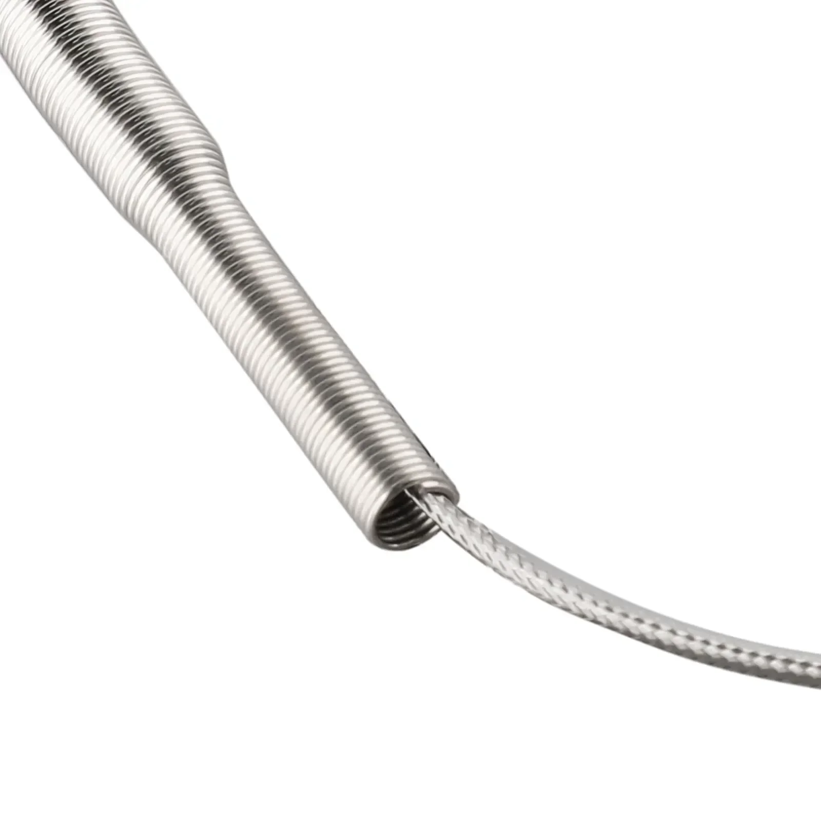 K Tipo Sonda Termopar com Cabo De Trança De Aço Inoxidável, Sensor De Substituição, Alta Qualidade, 50mm, 100 ~ 1250 Celsius