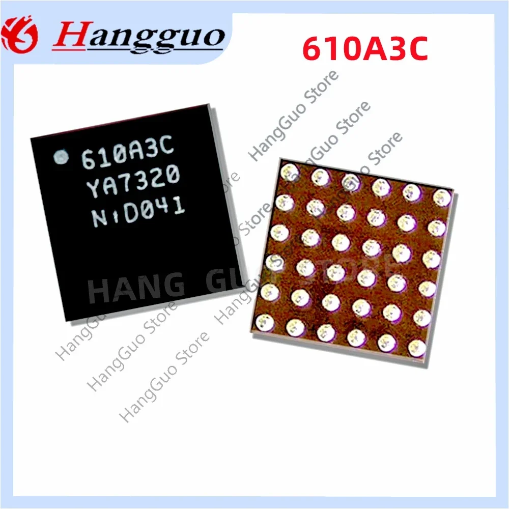 

1-5PCS Original 610A3C For iPad Pro 3rd generation 11 inch Tristar Charger IC For iPad pro 3 12.9 inch Charging Chip A3C 36 Pin