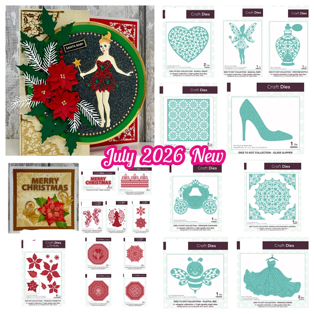 August 2026 New Autumn Greetings Best Wishes Die Set Fox Deer Millie the Mouse Sydney the Squirrel DIY Paper Craft Album Diary