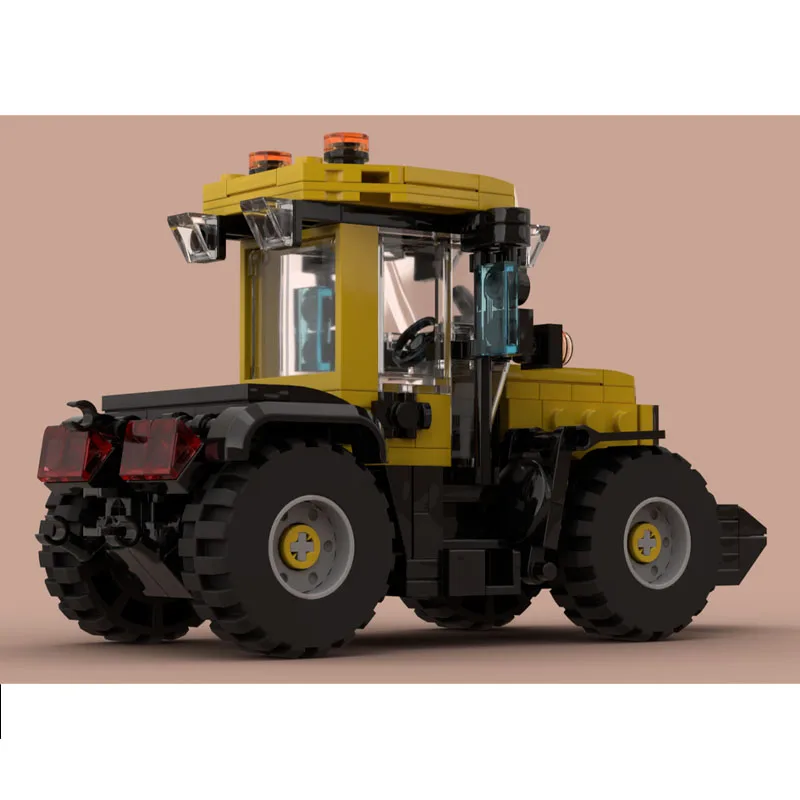 

MOC-222215 Модель строительного блока городского сельскохозяйственного сельскохозяйственного трактора, 234 деталей, креативный строительный блок на день рождения, игрушка в подарок для мальчиков