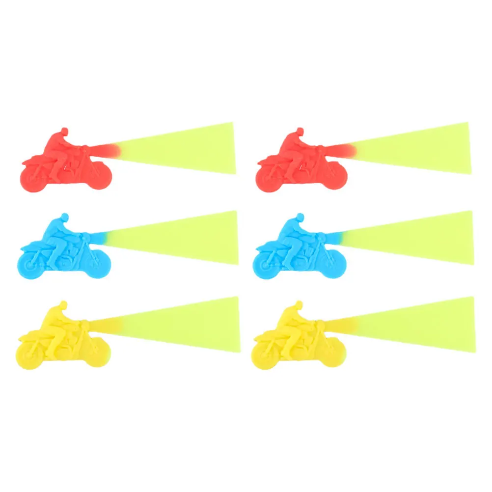 

6Pcs Silicone Bookmark Cartoon Cute Flexible Bookmarks Portable Page Markers Fun Reading Accessories for Students Stationery