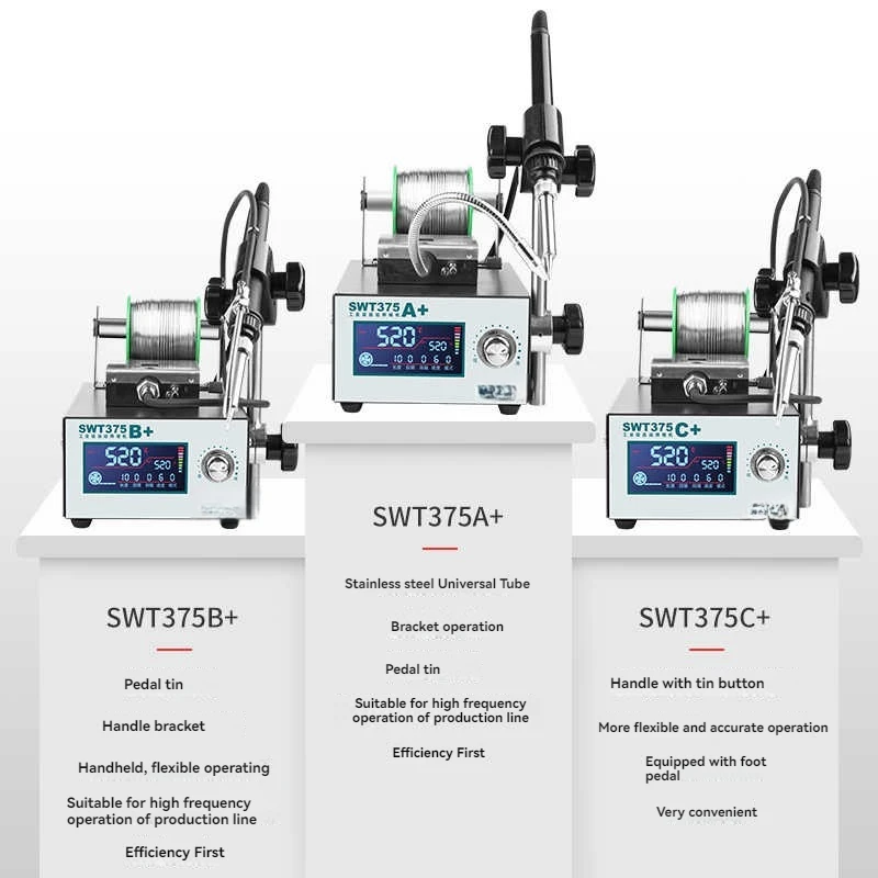 Soldering Iron Foot-operated Control Soldering Station  24V/75W Semi Automatic Soldering Machine 200-480 ℃