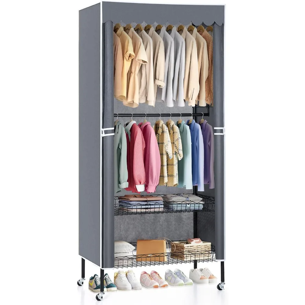 Coat hangers, sturdy wardrobe organizers with a load capacity of 700 pounds, adjustable metal hangers for hanging clothes