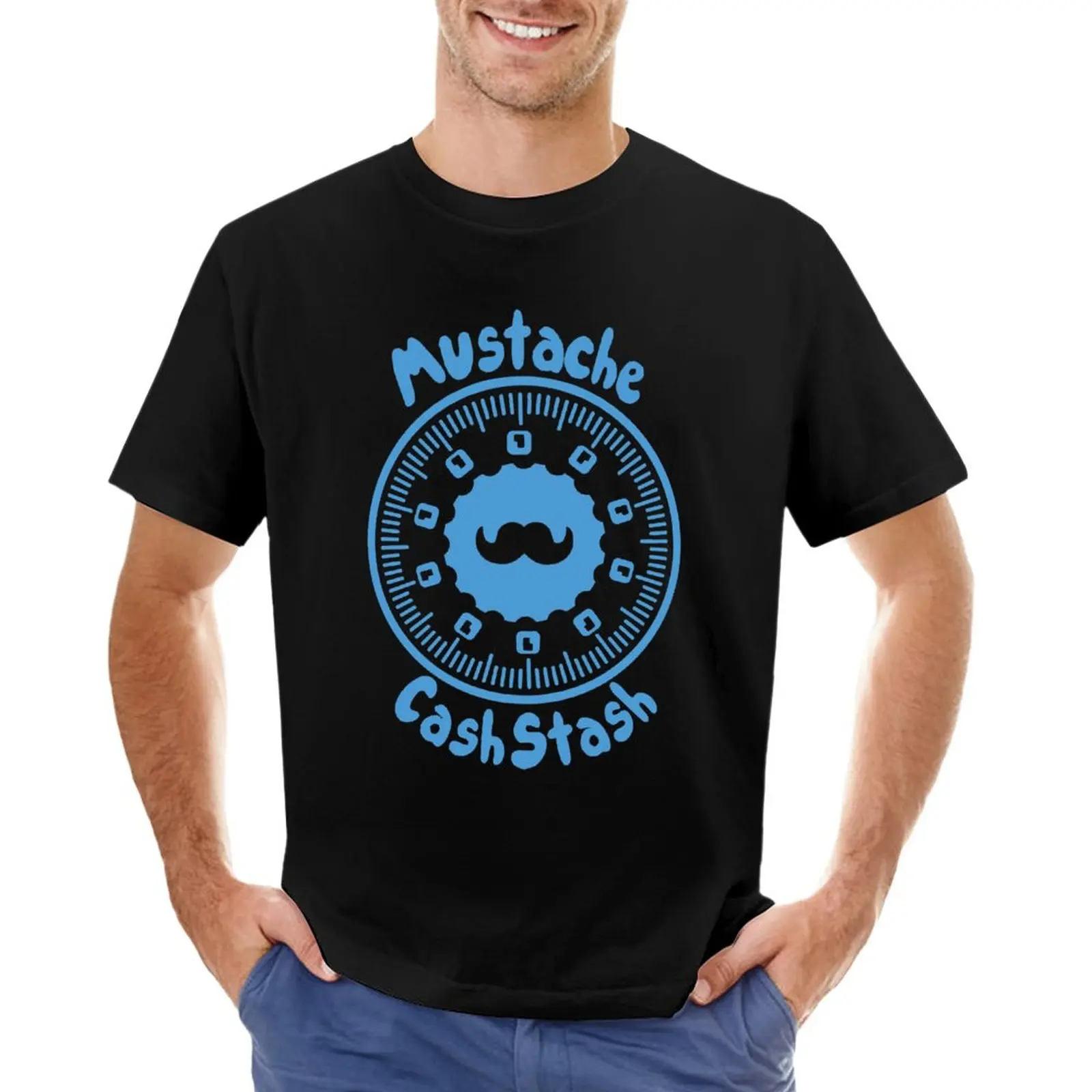 

Mustache Cash Stash Classic T-Shirt sports fans boys whites boys animal print Men's t shirts