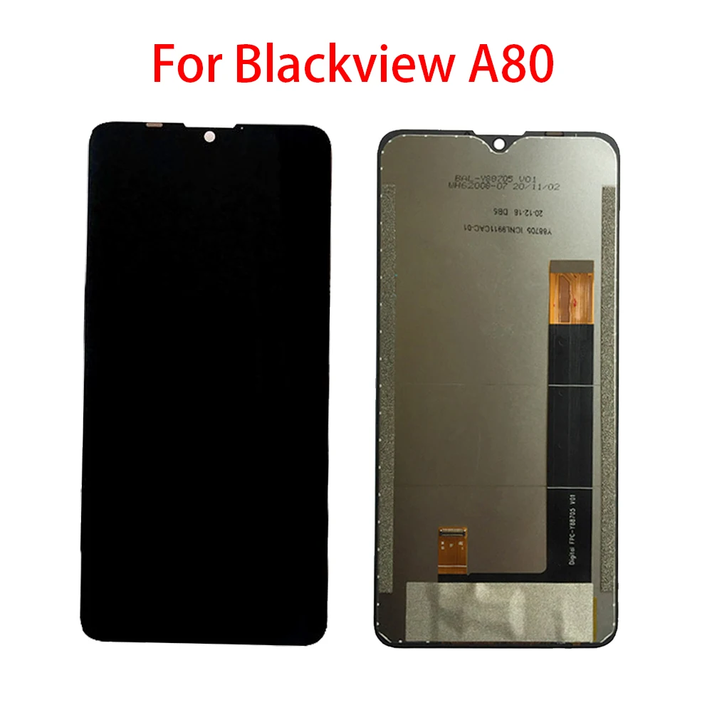 100% Tested LCD Display For Blackview A55 A60 A70 A90 A95 A100 A80 Pro LCD Display Touch Screen Digitizer Assembly