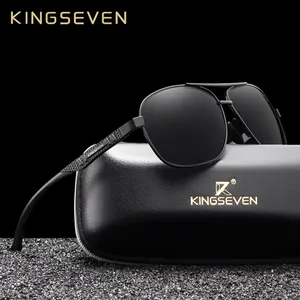 Kính râm phân cực Kingseven cho nam và nữ, gương UV400, kính râm thời trang nam, kính râm, 2024 8 Kính bán hàng chính KingSeven Bản gốc - №4