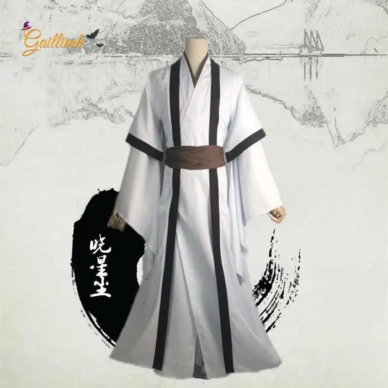 Mo Dao Zu Shi Cosplay Xiao Xingchen Grandmaster of Demonic Cultivation Costume Men Anime Adult Wig Chinese Ancient Costumes