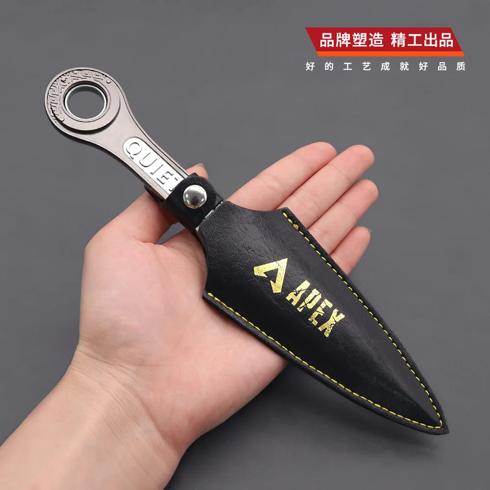 Apex Legendes 22Cm Wraith Erfstuk Kunai Acryl Spel Periferie Cosplay Rekwisieten Wapen Katana Samurai Zwaarden Metalen Brief Opener