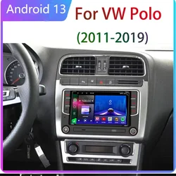 Android13 Car Radio GPS For VW Polo Skoda Octavia Golf 5 6 Touran Passat B6Jetta 2Din Multimedia Player