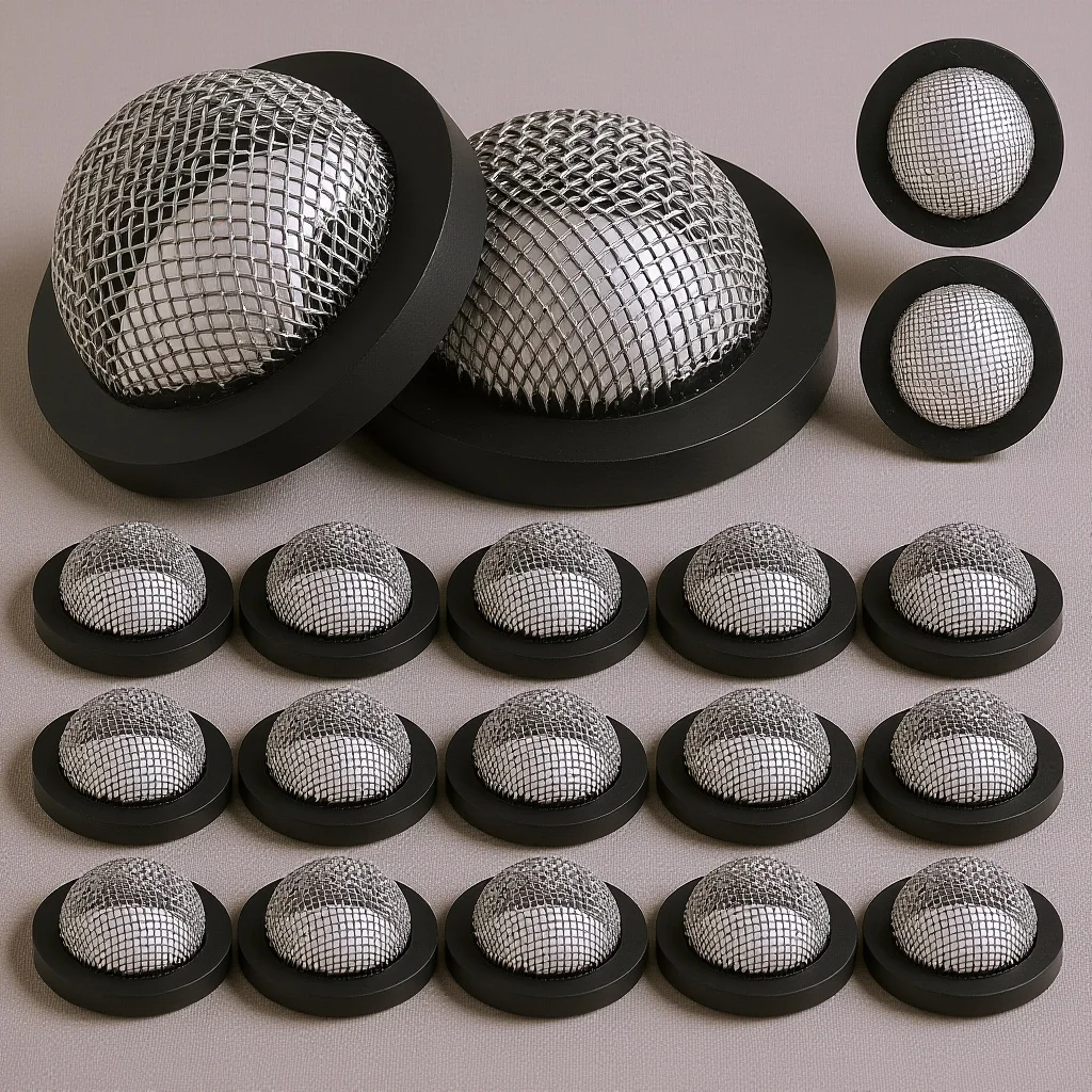 

20Pcs Hose Washer Steel Mesh Durable Rubber Ring 34 Inch Garden Hose Filter Screen Washing Repair Kit Gasket Gasket