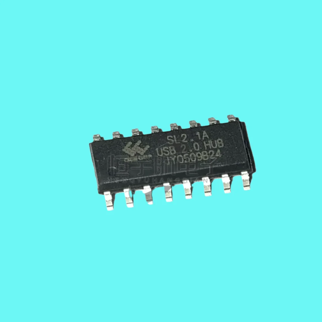 10pcs/new original SL2.1A patch SOP-16 one-to-four USB 2.0 HUB chip controller chip
