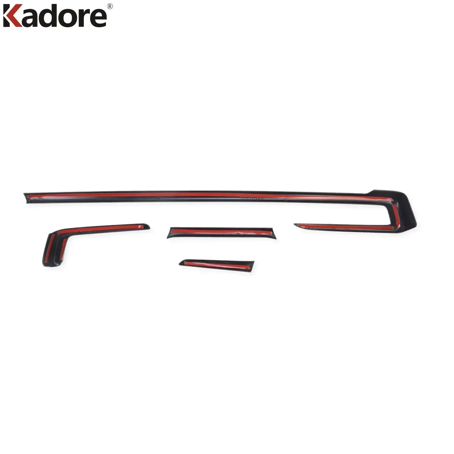 لمازدا CX30 CX-30 2020-2024 ألياف الكربون الداخلية لوحة مركز التحكم قطاع غطاء الكسوة صب التصميم اكسسوارات السيارات LHD #6