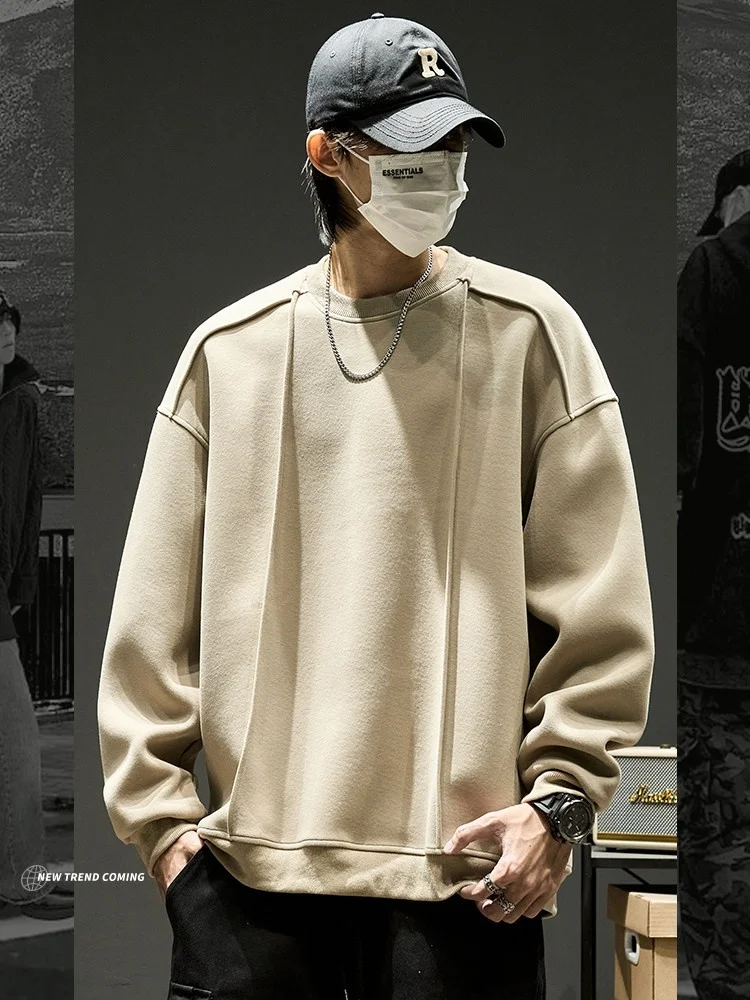 

Mens No Hat Hoodies Oversized Unisex Drawstring Hood Adjustable Practical Functional Protection Weather Wind Rain Cover Head Top