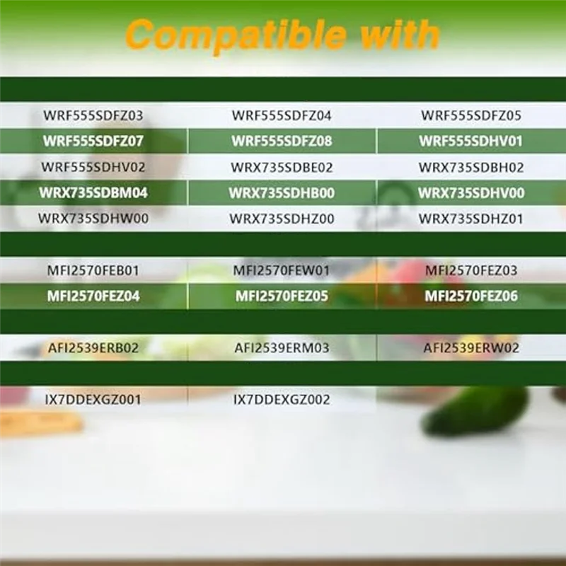 

Светодиодный модуль освещения холодильника с крышкой, модуль лампы холодильника в сборе для Whirlpool, замена: W11043011 W10866538