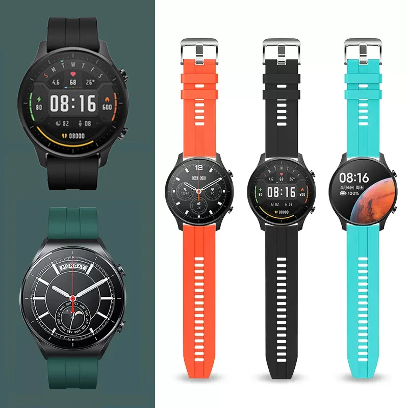 22mm Watch Band For Xiaomi Watch s1/s1 Active Strap Replacement Strap For Xiaomi Mi Watch Color Watchbands For Mi Watch Color 2