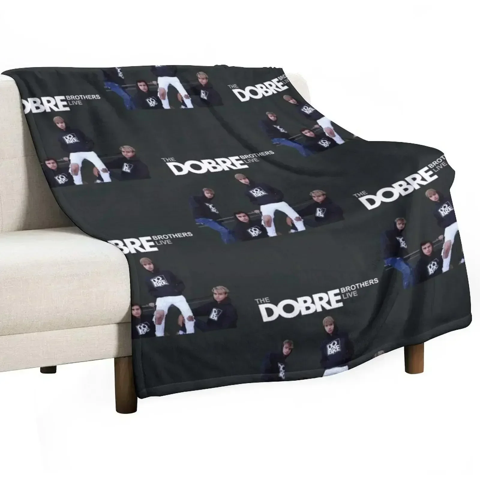 

Dobre Brothers Tour 2019 Throw Blanket Summer Cool Breathable Blanket for Sleeping