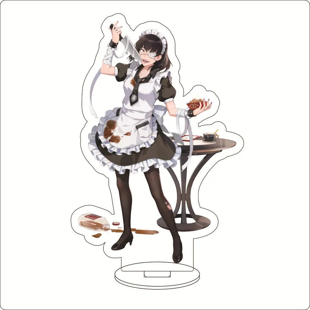 16CM Anime Kakegurui‌ Jabami Yumeko Saotome Meari Momobami Kirari Ikishima Midari Cos Acrylic Figure Stand Gifts Ornaments - view 5