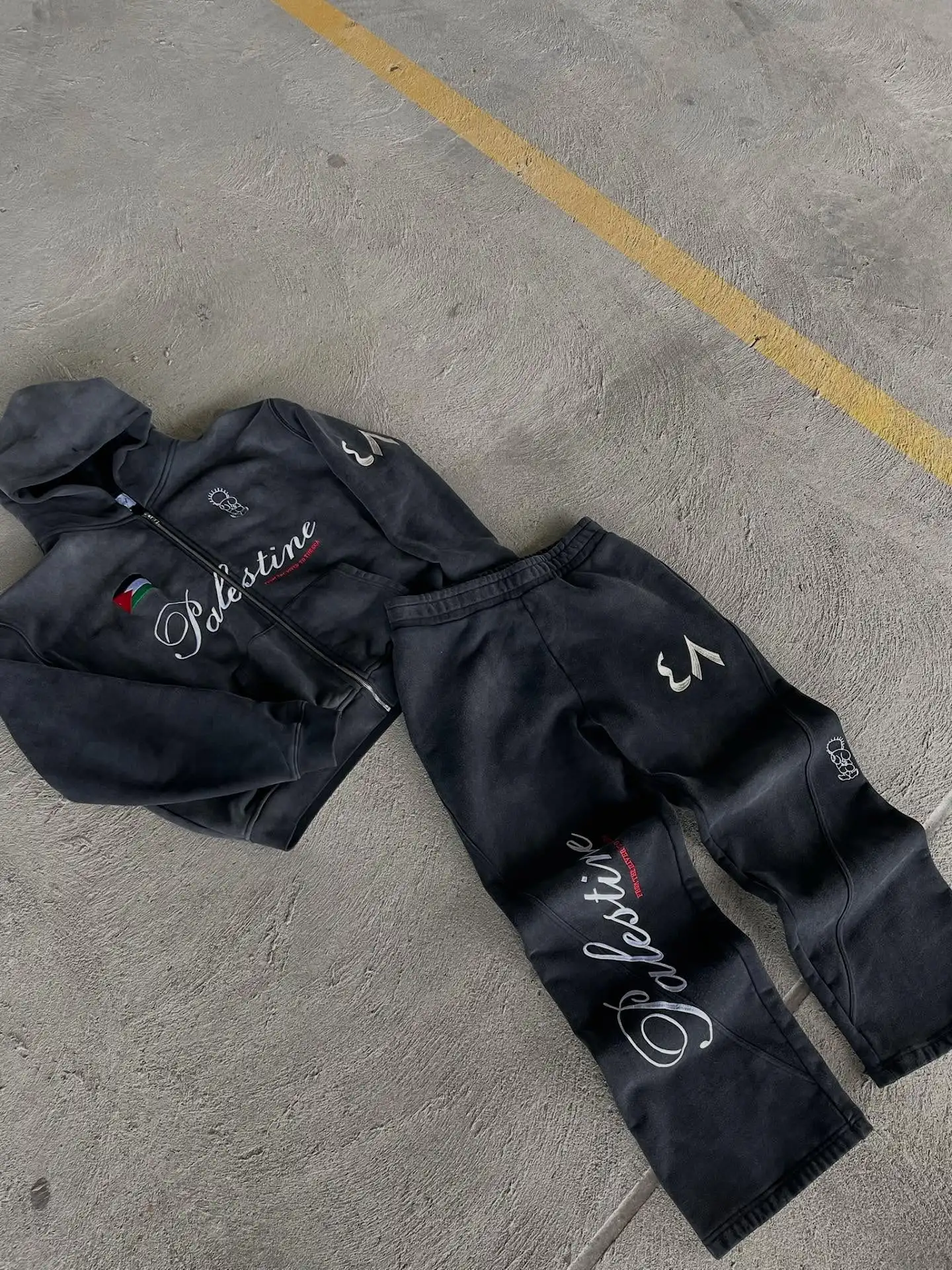 

Мужской комплект уличной одежды с буквенным принтом на осень-зиму: модный, теплый, на флисовой подкладке, свободного кроя, для активного отдыха, мужская толстовка в стиле стритвир