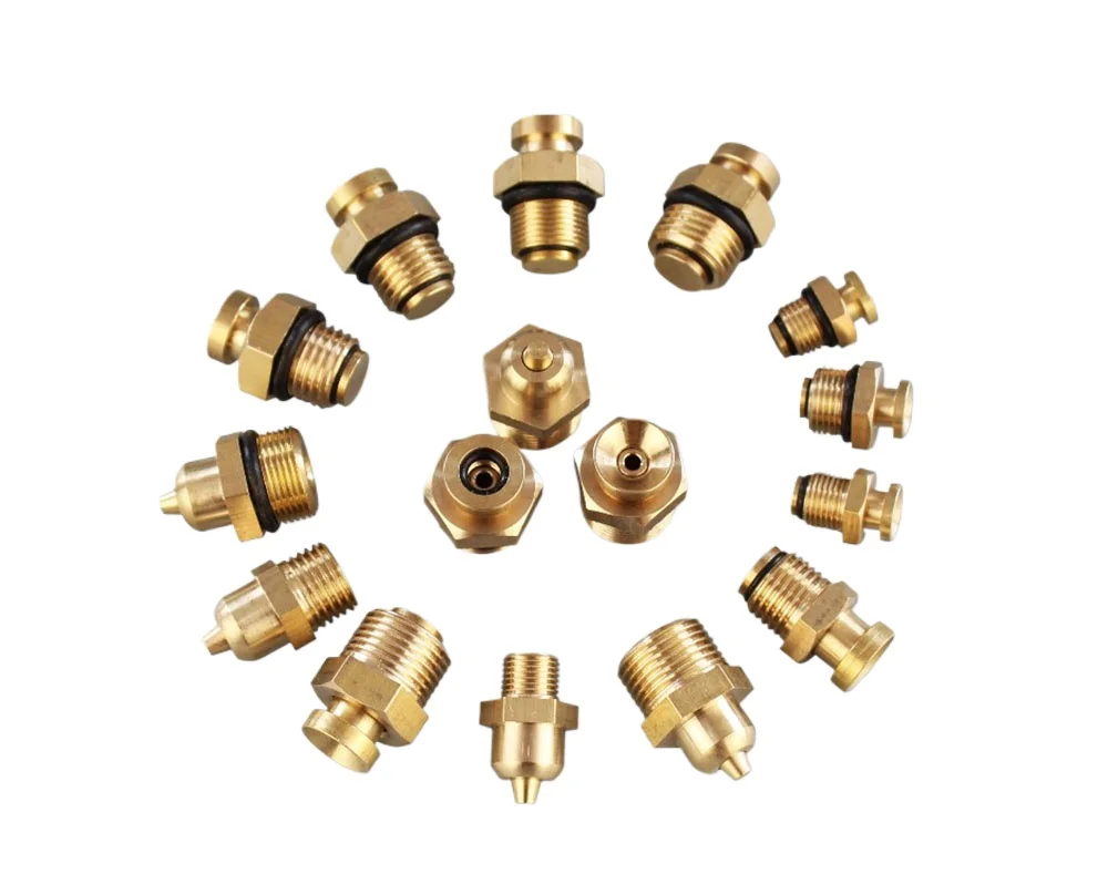 Air Inflation Valve M14X1.5 Thread Charging Port Replacement Accessory For Air Expanding Shaft