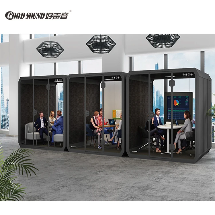 Goodsound Customized Single Soundproofing A Booth Corner Privacy Prefabricated Office Meeting Pod