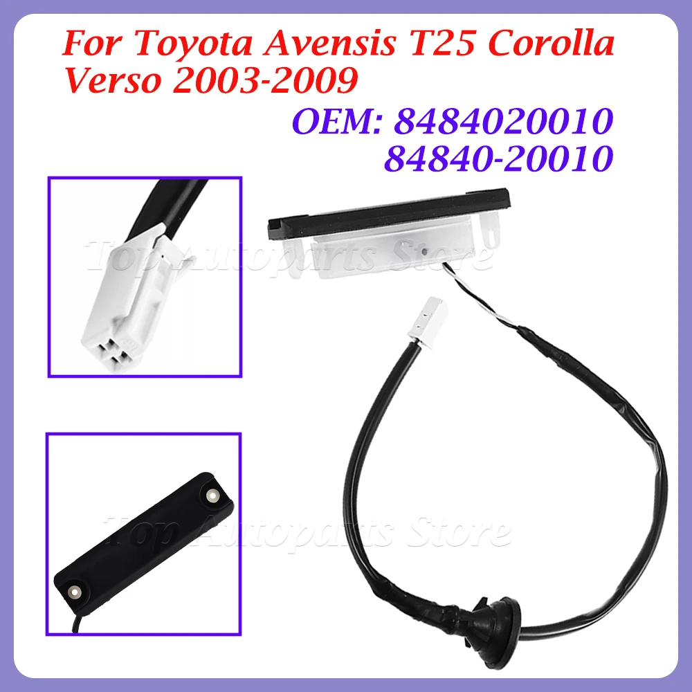 84840-20010 Para Toyota Avensis T25 Corolla Verso 2003-2009 8484020010   Liberação do porta-malas do micro interruptor da alça da escotilha da porta traseira