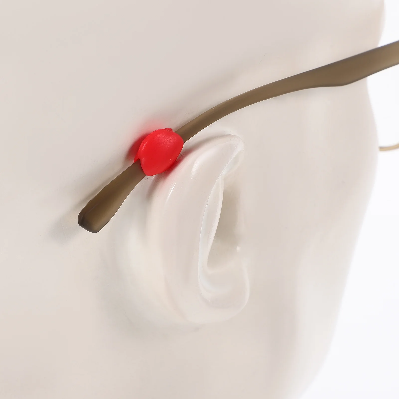 

12Pairs Silicone Glasses Ear Hooks Secure Fit Anti-Slip Eyewear Grips for Men Women Children Suitable for Outdoor Sports Riding