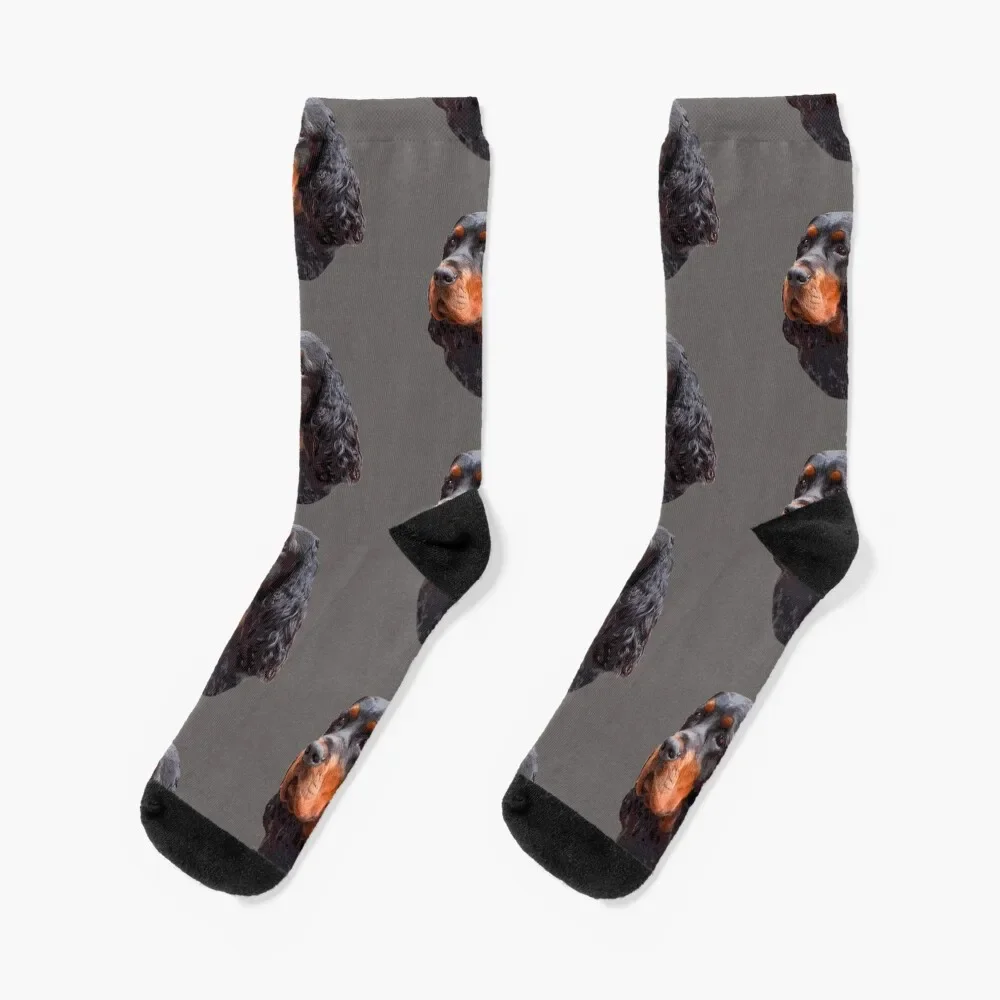 

Gordon Setter Beautiful Dog Breed Socks floral colored Boy Child Socks Women's