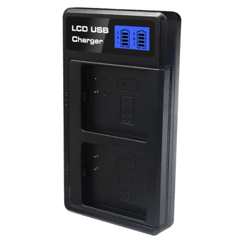 Wholesale Dual LCD Screen USB Battery Charger with Type-C Port for Arlo Go, Arlo Pro, Arlo Pro 2 Security Light Camera Batteries