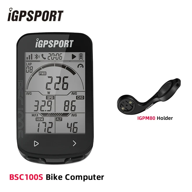 iGPSPORT BSC100S Fahrradcomputer 2,6 Zoll Bildschirm GPS Radfahren Navigation Geschwindigkeit Trittfrequenzsensor Smart Einfache Bedienung Fahrradcomputer