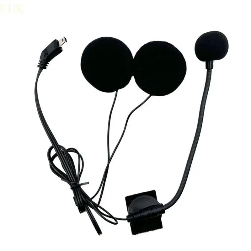

U13C Innovative Half-Helmets Earphones Speaker Noise-Canceling Mouthpiece Mic Durable