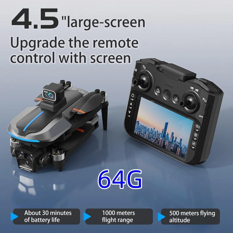 

AE3/AE8 PRO Max GPS Drone 8K Dual Camera 5G Wifi FPV 3-Axis Gimbal Professional Obstacle Avoidance Quadcopter RC Dron