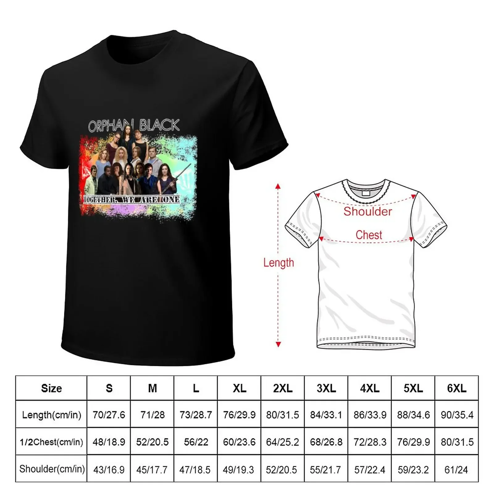 Orphan Black Cast T-Shirt quick drying boys whites funnys customs design your own mens graphic t-shirts pack