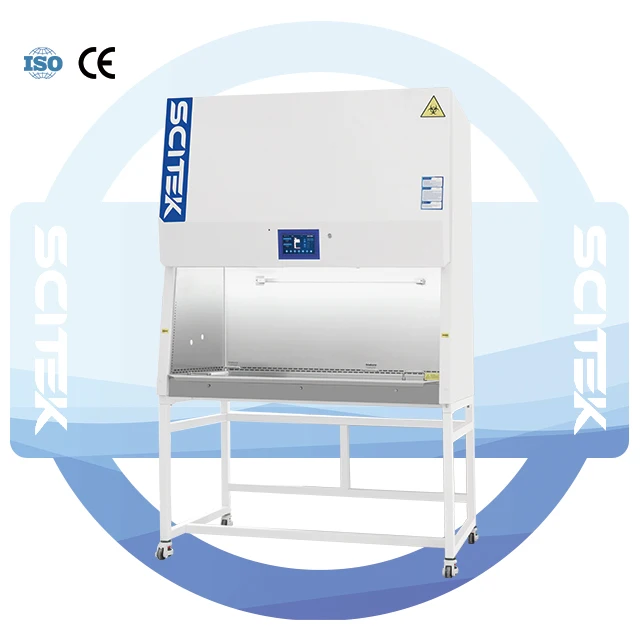 Biological Safety Cabinet Class III Audio and Visual Alarm 5ft 6ft BioSafety Cabinet LCD Display