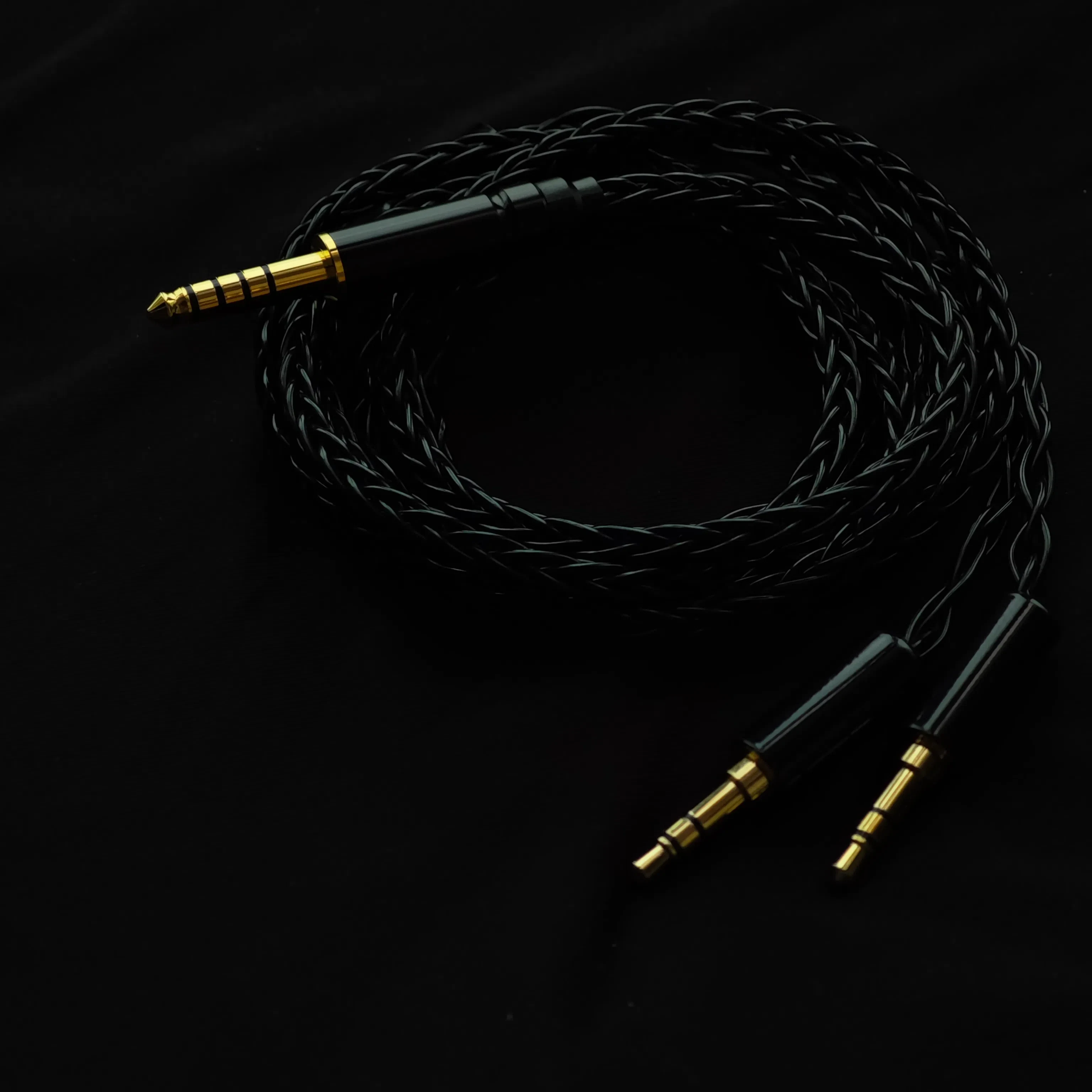 8-жильный кабель для Sony MDR Z7 Z5 Z7M2 Z1R, кабель с микрофоном, наушники OCC с посеребренным покрытием, обновленный баланс 2,5 4,4