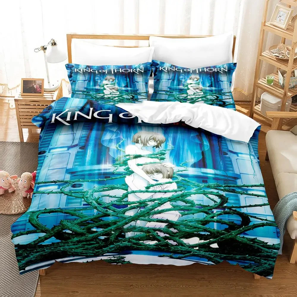 3D Print Game King of Thorn Bedding Set Duvet Cover Bed Set Quilt Cover Pillowcase Comforter king Queen Size Boys Adult Bedding